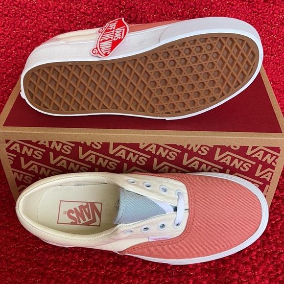 Vans Era Platform Twill Pastel Block/True White WMNS - Picture 4 of 16